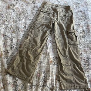 Khaki Cargo Pants with tons of details